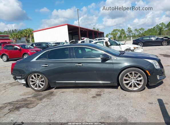 2G61M5S36G9110096 2016 CADILLAC XTS Gray Rear interior view