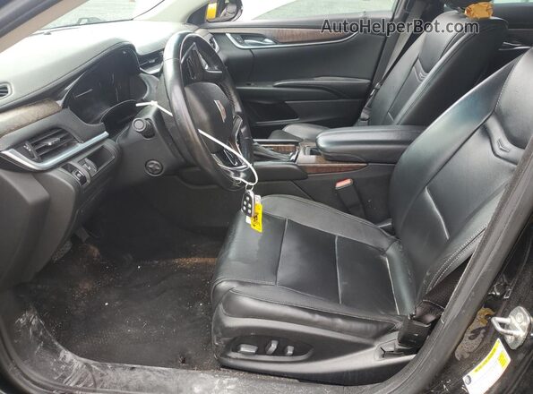 2G61M5S36J9144353 2018 CADILLAC XTS Black Widok wnętrza z przodu