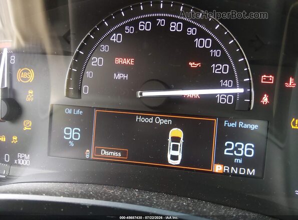 2G61M5S36K9139591 2019 CADILLAC XTS Серый Вид задних сидений