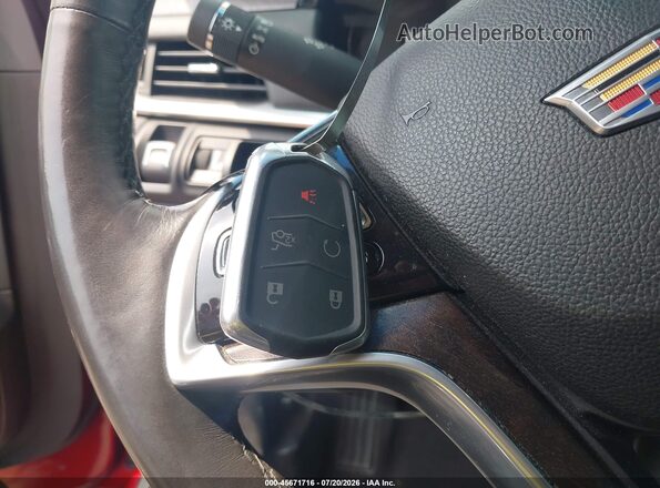 2G61M5S37J9131238 2018 CADILLAC XTS Red Widok deski rozdzielczej