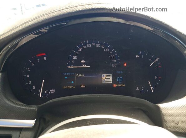 2G61M5S39G9167179 2016 CADILLAC XTS Черный Вид щитка приборов