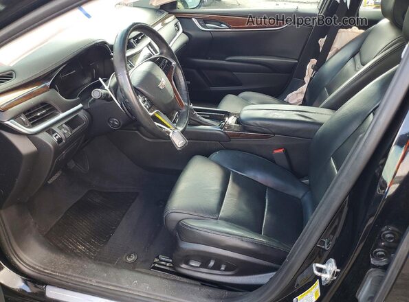2G61M5S39H9110126 2017 CADILLAC XTS Черный Вид салона спереди