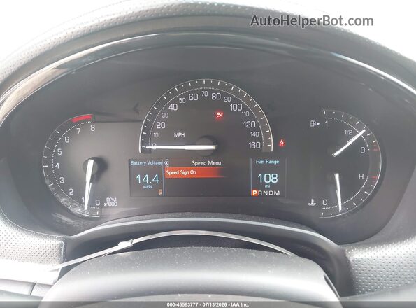 2G61M5S39K9109520 2019 CADILLAC XTS Black Вид задніх сидінь