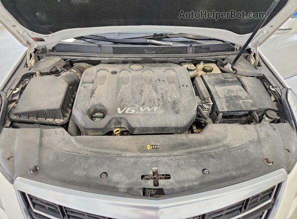 2G61N5S34G9112975 2016 CADILLAC XTS Белый Вид задней части салона