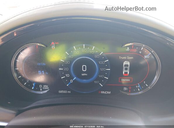 2G61S5S30G9113260 2016 CADILLAC XTS White Vista de los asientos traseros