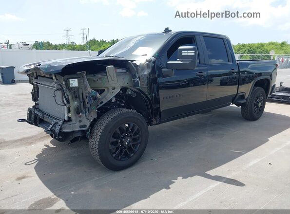 2GC1KME76T1123130 2026 CHEVROLET SILVERADO Black Առջևի ձախ երեք քառորդ տեսարան