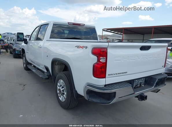 2GC1KNE77S1234046 2025 CHEVROLET SILVERADO White Հետևի ձախ
