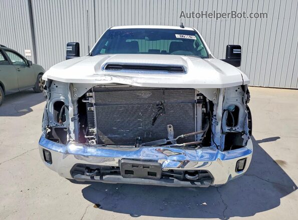 2GC1KNE7XS1234042 2025 CHEVROLET SILVERADO White Front view