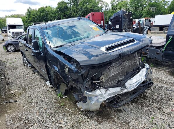 2GC1KNEY3S1232061 2025 CHEVROLET SILVERADO Black Передня права чверть