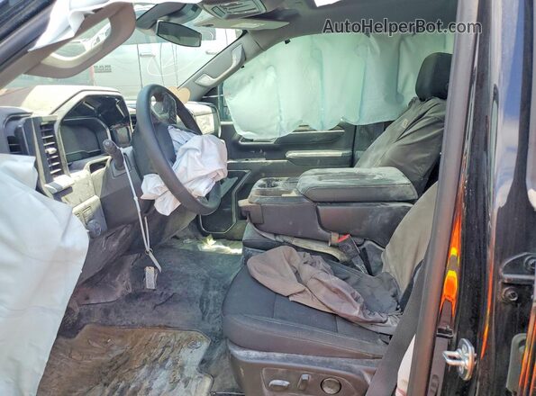 2GC1KNEY3S1232061 2025 CHEVROLET SILVERADO Black Вид салону спереду