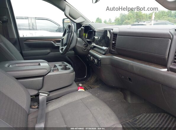 2GC1KNEYXS1223552 2025 CHEVROLET SILVERADO White Вид салону спереду