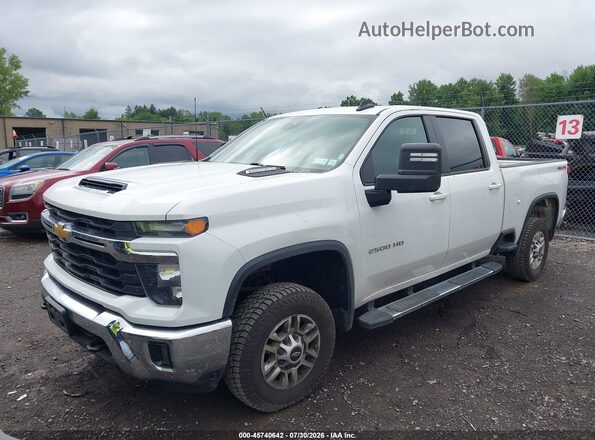 2GC1KNEYXS1223552 2025 CHEVROLET SILVERADO White Передня ліва чверть