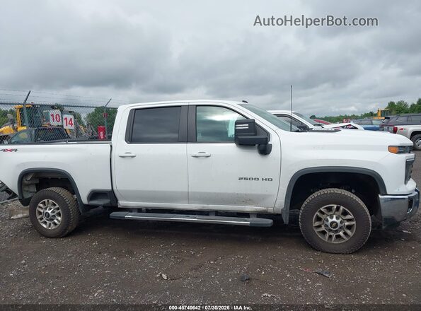 2GC1KNEYXS1223552 2025 CHEVROLET SILVERADO White Вид задньої частини салону