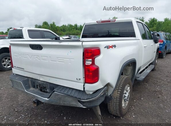 2GC1KNEYXS1223552 2025 CHEVROLET SILVERADO White Вид спереду