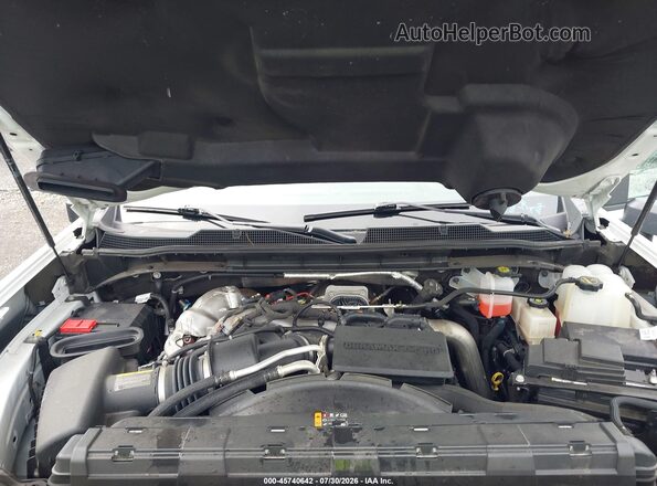 2GC1KNEYXS1223552 2025 CHEVROLET SILVERADO White Вид ззаду