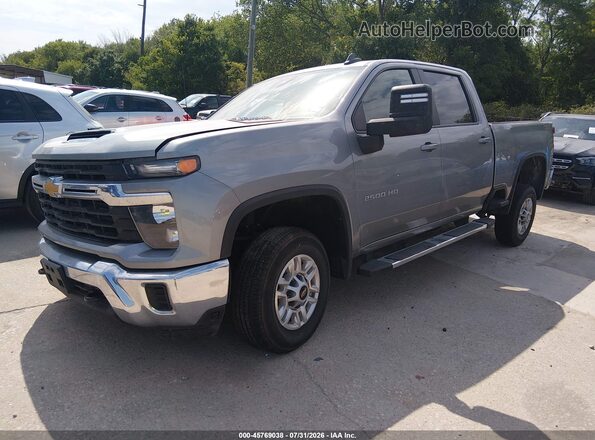 2GC1KNEYXT1157361 2026 CHEVROLET SILVERADO Серый Передняя левая четверть