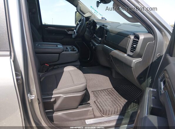 2GC1KNEYXT1157361 2026 CHEVROLET SILVERADO Серый Вид салона спереди