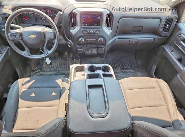 2GC1YLE77R1212402 2024 CHEVROLET SILVERADO White Vista del salpicadero