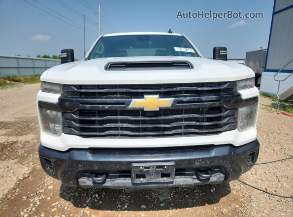 2GC1YLE77R1212402 2024 CHEVROLET SILVERADO White Vista interior de 360 grados