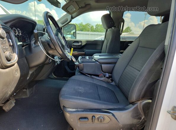 2GC1YNE74N1231530 2022 CHEVROLET SILVERADO White Вид салону спереду