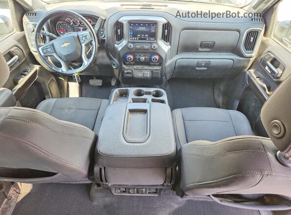 2GC1YNE74N1231530 2022 CHEVROLET SILVERADO White Вид панелі приладів