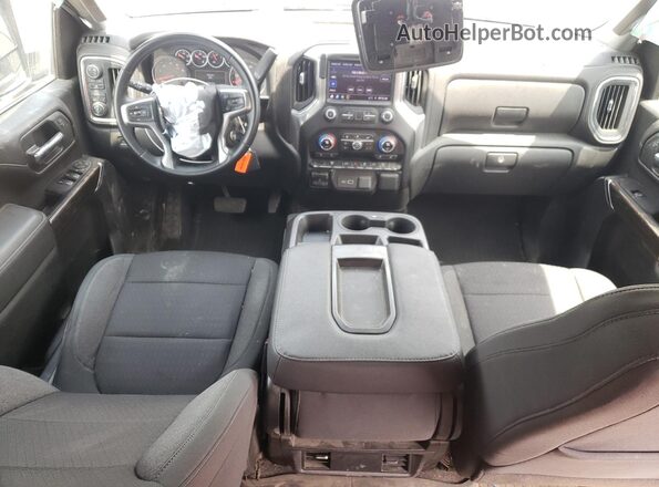 2GC1YNEY4P1728430 2023 CHEVROLET SILVERADO White Dashboard view