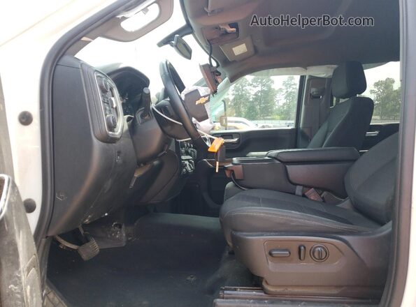 2GC1YNEY4P1728430 2023 CHEVROLET SILVERADO White Front interior view