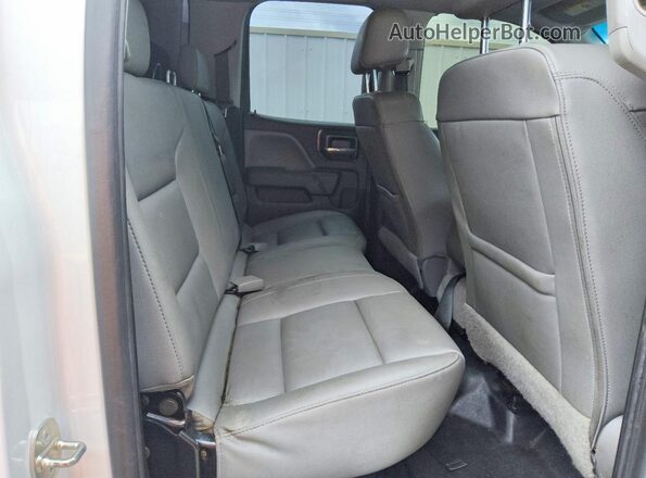 2GC2CREG4K1137024 2019 CHEVROLET SILVERADO White Widok tylnych siedzeń