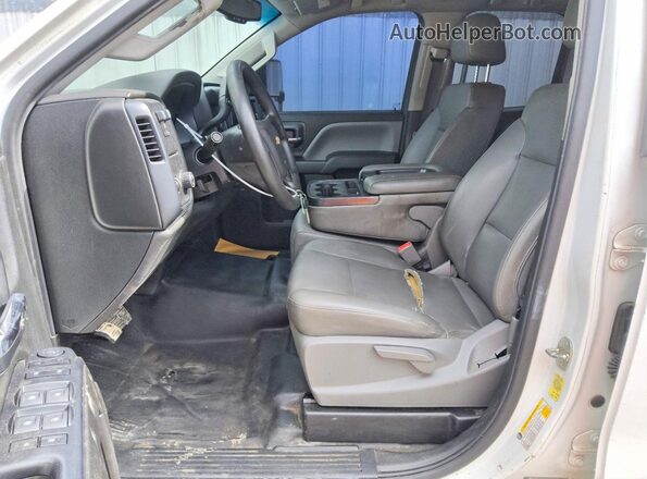 2GC2CREG4K1137024 2019 CHEVROLET SILVERADO White Widok wnętrza z przodu