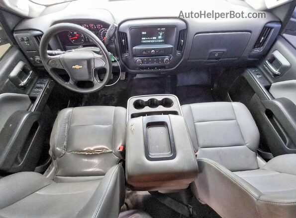 2GC2CREG4K1137024 2019 CHEVROLET SILVERADO White Widok deski rozdzielczej