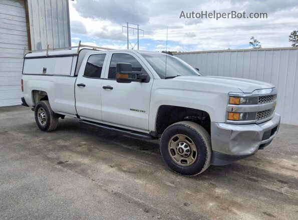 2GC2CREG4K1137024 2019 CHEVROLET SILVERADO White Przód prawy