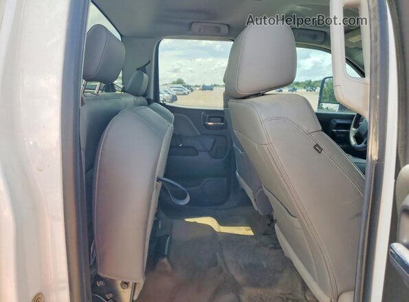 2GC2CREGXK1225866 2019 CHEVROLET SILVERADO White Հետևի նստատեղերի տեսք