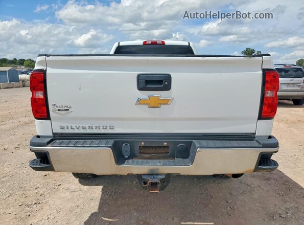 2GC2CREGXK1225866 2019 CHEVROLET SILVERADO White Հետևի տեսք