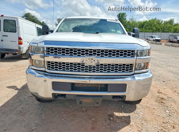 2GC2CREGXK1225866 2019 CHEVROLET SILVERADO White Դիմացի տեսք