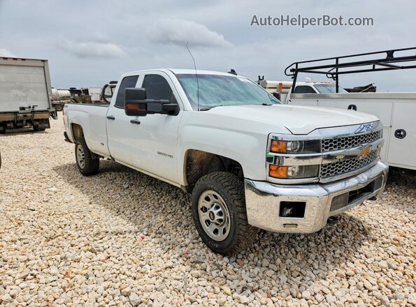 2GC2KREG1K1167553 2019 CHEVROLET SILVERADO White Front right