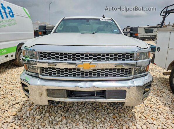 2GC2KREG1K1167553 2019 CHEVROLET SILVERADO White Front view