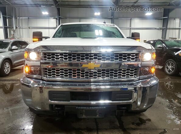 2GC2KREG4K1239264 2019 CHEVROLET SILVERADO White Вид спереду
