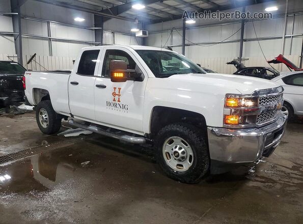 2GC2KREG4K1239264 2019 CHEVROLET SILVERADO White Передня права чверть