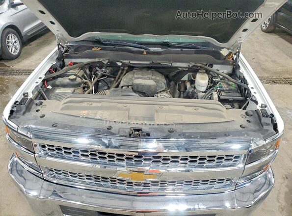 2GC2KREG4K1239264 2019 CHEVROLET SILVERADO White Вид задньої частини салону