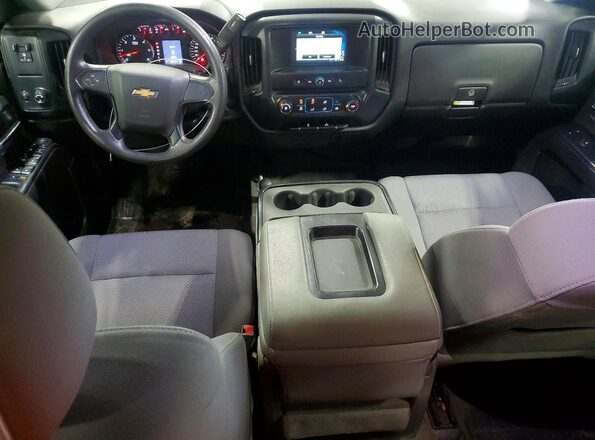 2GC2KREG4K1239264 2019 CHEVROLET SILVERADO White Вид панелі приладів