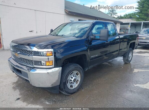 2GC2KREG8K1201973 2019 CHEVROLET SILVERADO Black Передня ліва чверть