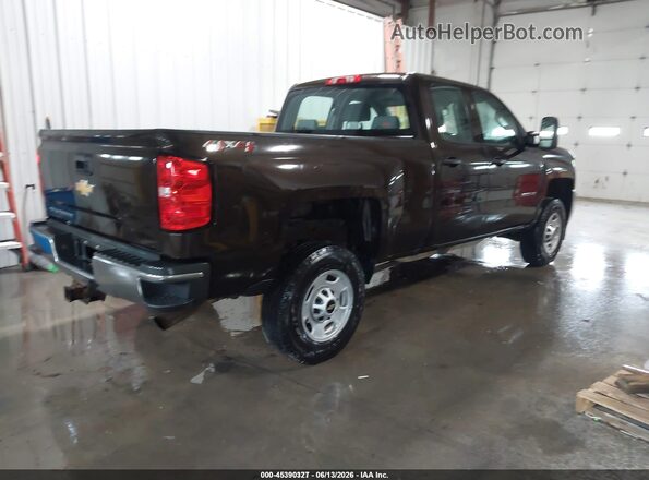 2GC2KREGXK1186795 2019 CHEVROLET SILVERADO Brown Հետևի աջ