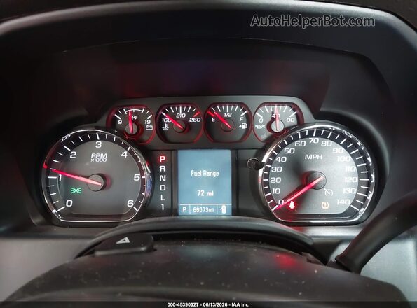 2GC2KREGXK1186795 2019 CHEVROLET SILVERADO Brown Հետևի նստատեղերի տեսք