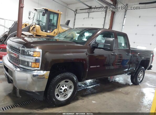 2GC2KREGXK1186795 2019 CHEVROLET SILVERADO Brown 