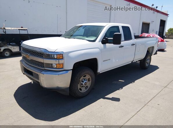 2GC2KREGXK1208827 2019 CHEVROLET SILVERADO White Front left