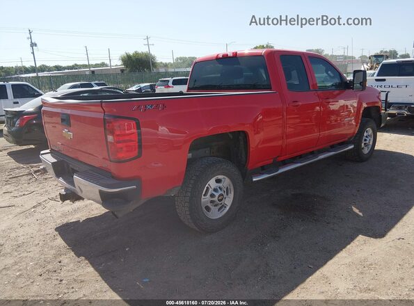 2GC2KSEG8K1205495 2019 CHEVROLET SILVERADO Red Задня права чверть