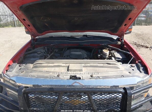2GC2KSEG8K1205495 2019 CHEVROLET SILVERADO Red Вид ззаду