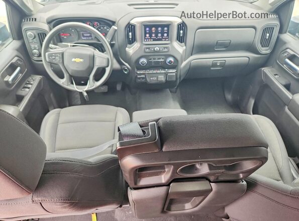 2GC4KME78S1231597 2025 CHEVROLET SILVERADO Blue Vista del salpicadero