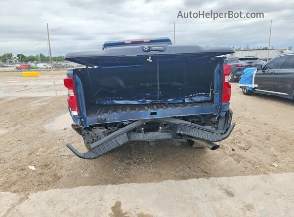 2GC4KME78S1231597 2025 CHEVROLET SILVERADO Blue Vista trasera