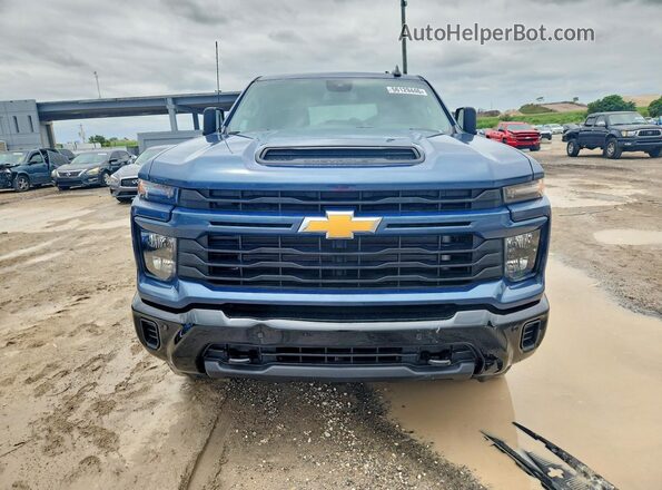 2GC4KME78S1231597 2025 CHEVROLET SILVERADO Blue Vista frontal